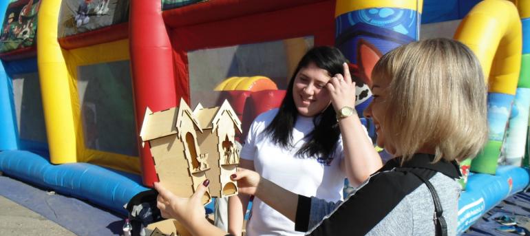 Воспитанники Центра молодежного инновационного творчества №1 г. Петровск приняли участие в праздничных мероприятиях приуроченных к 320-летию Петровска.